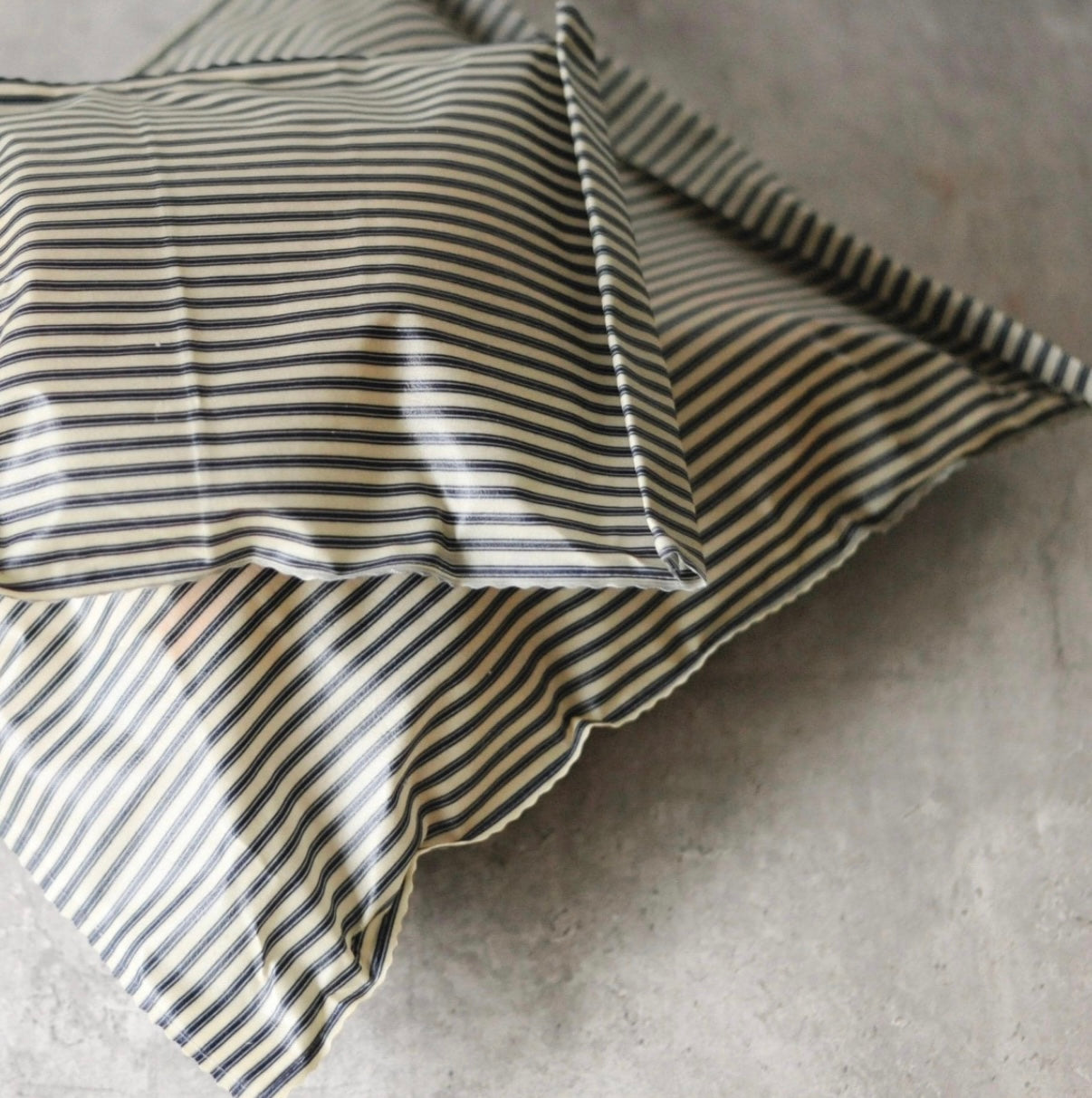 Lou-bees Pure Organic Cotton Navy Striped