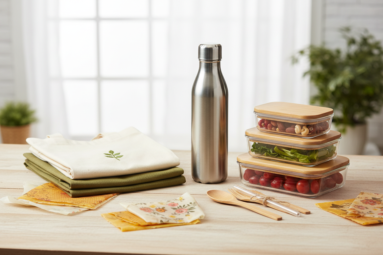 Create an image that displays reusable 