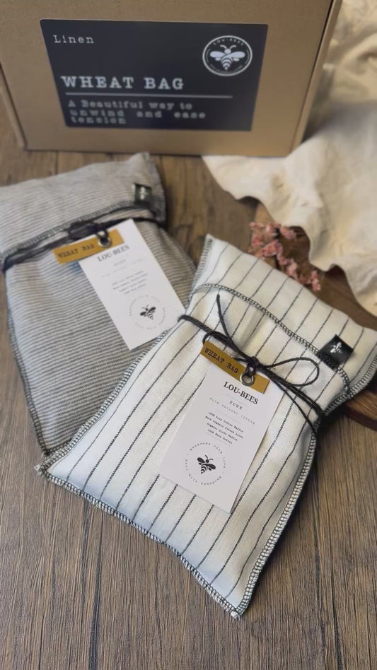 THE Linen Heat Pack | Removable Wheat Bag